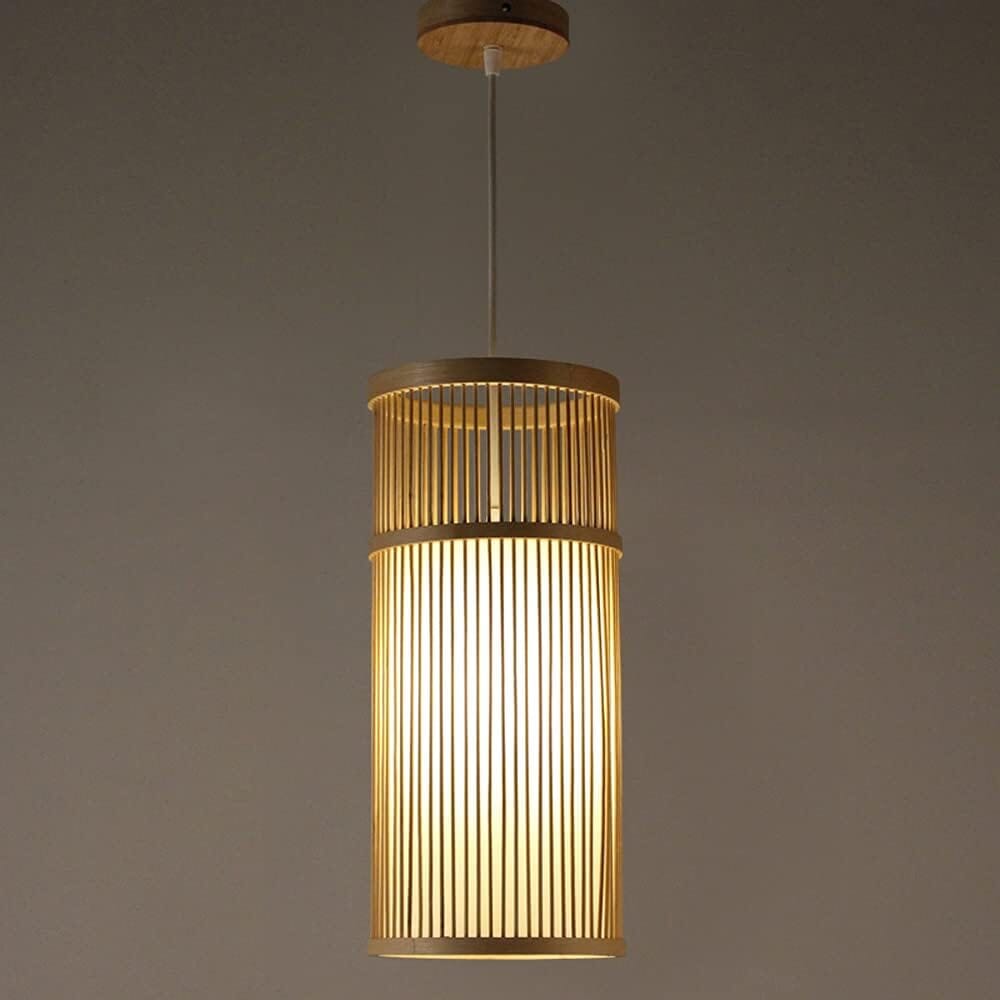 Lustre Pendente de Bambu