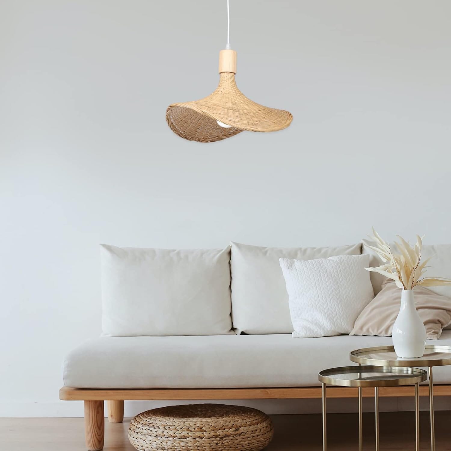 Lustre Pendente de Bambu