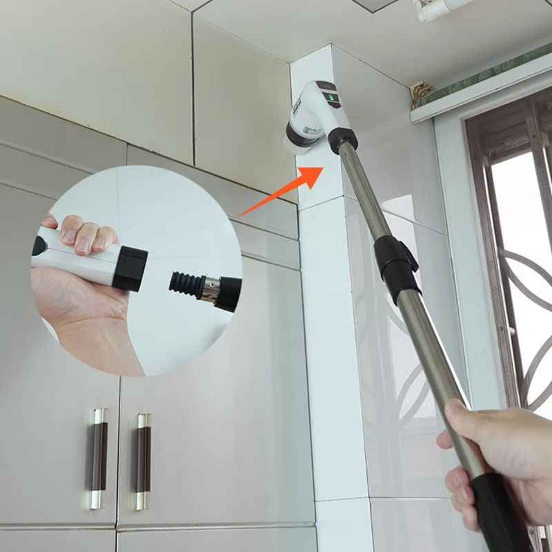 Escovão Elétrico para Limpeza Multiuso 7 em 1