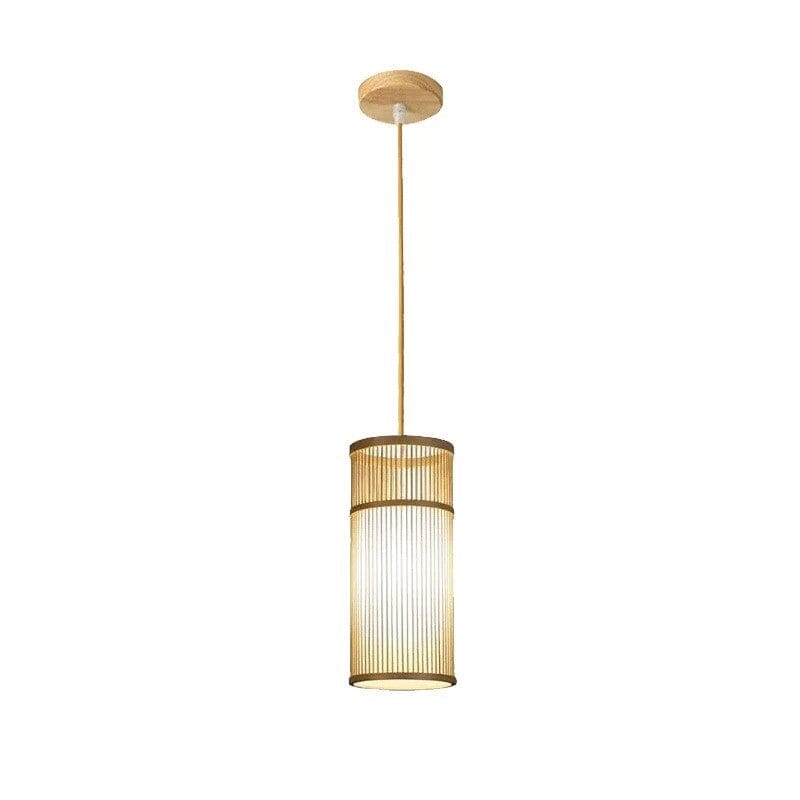 Lustre Pendente de Bambu